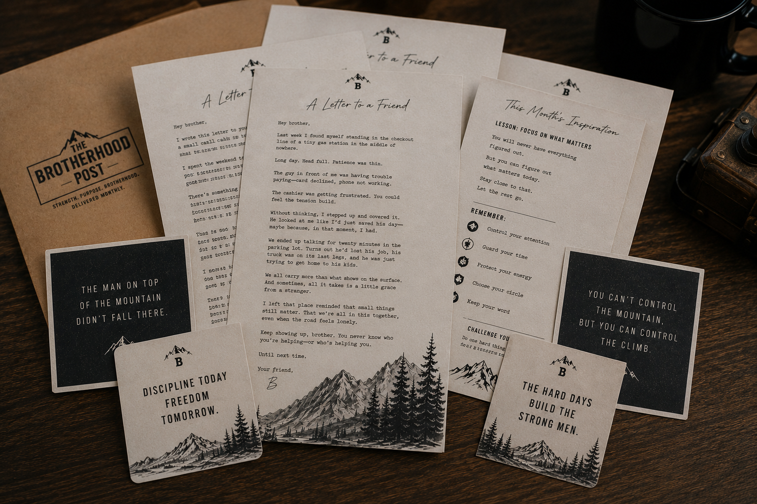 The Brotherhood Archives – 6 Letter Bundle